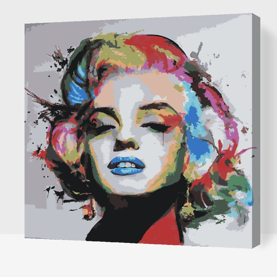 MARILYN MONROE - paint by numbers vuxna